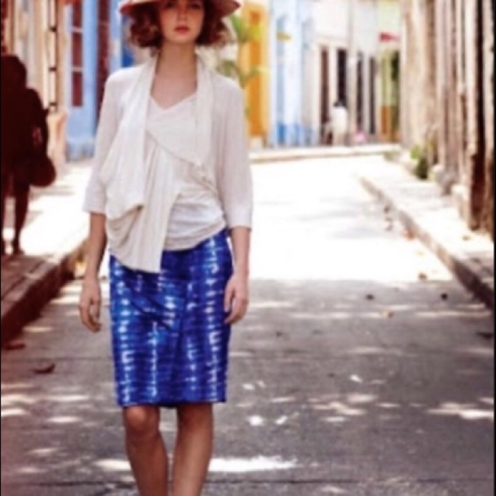 Anthropologie Eva Franco Araca Pencil Skirt Size 8